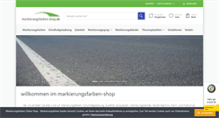 Desktop Screenshot of markierungsfarben-shop.de