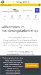 Mobile Screenshot of markierungsfarben-shop.de